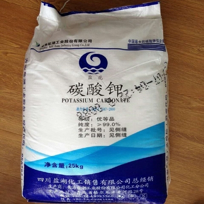 Weißes granuliertes Kaliumcarbonat K2CO3 99% für Glaskeramik Fertilzier