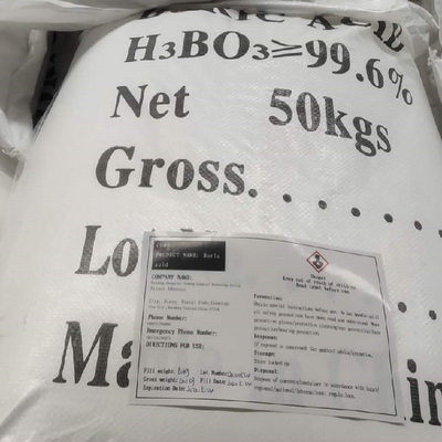 99,9% 40 - 60 Mesh Boric Acid Powder Industrial Grad