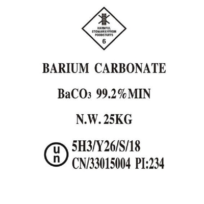 Fabrikversorgung 99,2% Reinheits-anorganische Salze Baco3, Pulver-Licht-Bariumcarbonat Red Stars weißes
