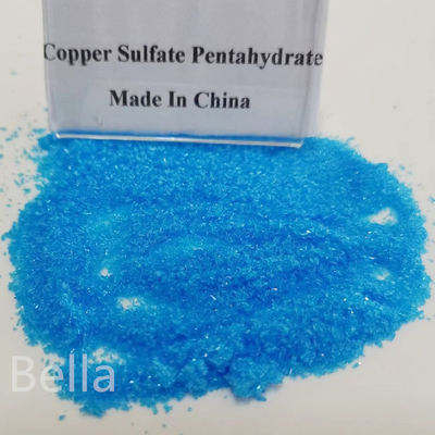 Wasserbehandlung Futtermittelqualität Blau-Kristall-Kupfersulfat Reinheit 96% CuSO4.5H20 Pentahydrat Kupfersulfat