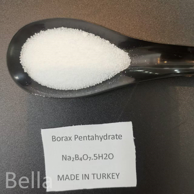 Boraxpentahydrat für Glaswolle HS-Code 284019 Weißes Granulat Na2B4O7.5H2O für Borosilikatglas