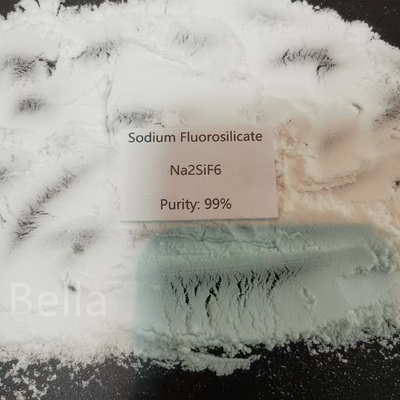 CAS 16893-85-9 Na2SiF6 Weißkristall Pulver Reinheit 99% Natriumsilikonfluorid für Borosilikatglas
