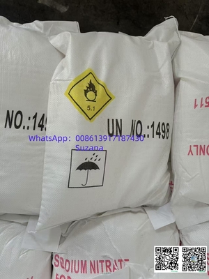 Un Nummer 1498 Natriumnitrat Industriequalität für eine effektive Produktionsleistung