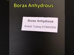 Weißes granuläres Natriumtetraborat Na2B4O7, CAS 1330-43-4 Borax Wasserlos für den Goldbergbau